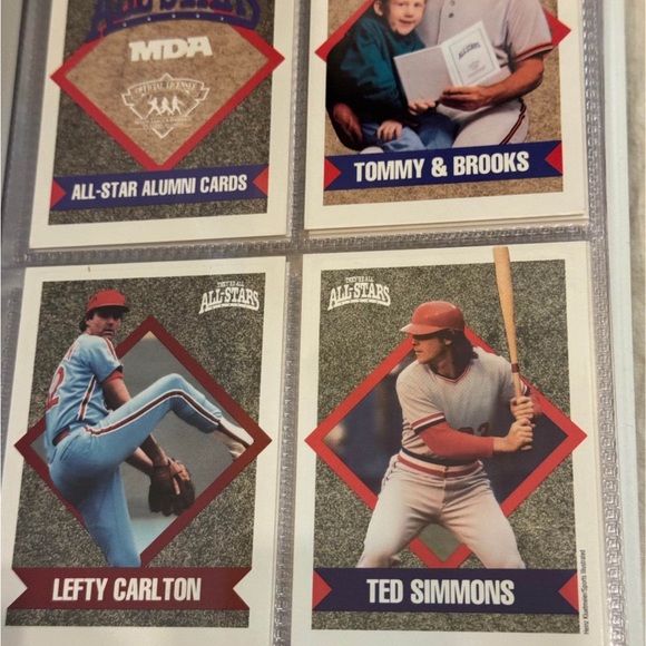 1991 Major League Baseball Players Alumni All-Star Card set - Picture 2 of 7